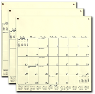Set of 3 - 2014 11" x 11" Large Refills